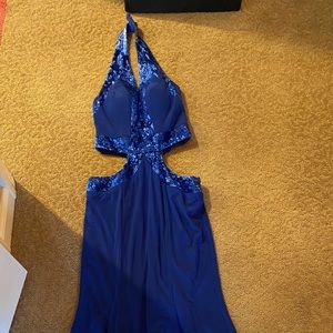 Ponopoly Blue evening gown